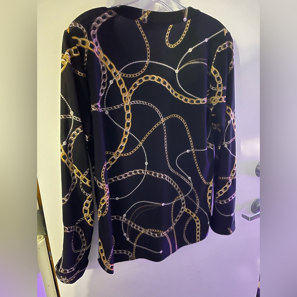 Chain patterned blouse - Picture 3 of 3